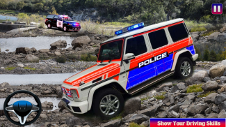 Offroad Police Car Chase Game screenshot 0