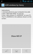 ADB Wireless (no root) screenshot 0