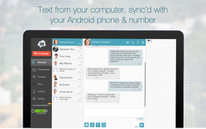SMS from PC / Tablet & Sync Text from Computer screenshot 0