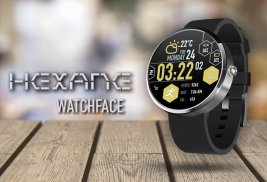 Hexane Watch Face and Clock Live Wallpaper screenshot 18