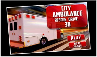 City Ambulance Rescue Drive 3d screenshot 0