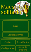 Maestro de solitario screenshot 2