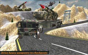 Army missile transport Driver screenshot 5
