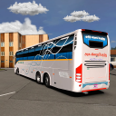 Modern Bus Simulator 3D Game Icon