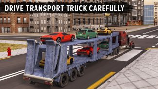 Car Transporter game 3D screenshot 2