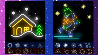 Glow Doodle Art - Color & Draw screenshot 3