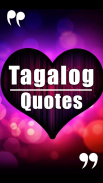 Tagalog, Hugot, Pinoy & Bisaya Love Quotes Editor screenshot 15