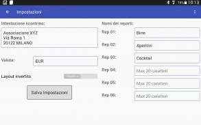 Registratore di cassa free screenshot 3