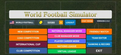 World Football Simulator screenshot 3