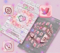 Heart Love Launcher Theme screenshot 0