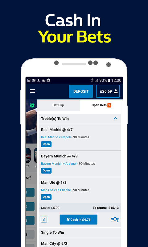 William Hill Sports Betting On Football Racing 7 1 9 Download Android Apk Aptoide