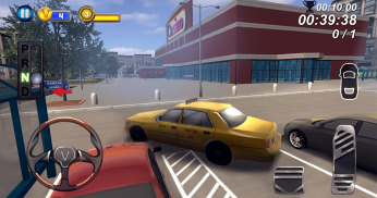 Modern teksi School Parking 3D screenshot 4