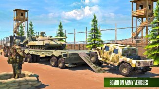 Giochi di camion militari 3D screenshot 1