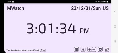 MaruHorloge - Horloge standard screenshot 3