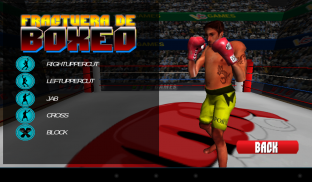 Juego de boxeo 3D screenshot 1