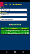 Chicago CTA Bus Tracker screenshot 2