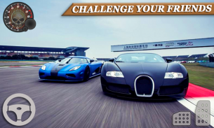 Bugatti car racing simulator screenshot 2