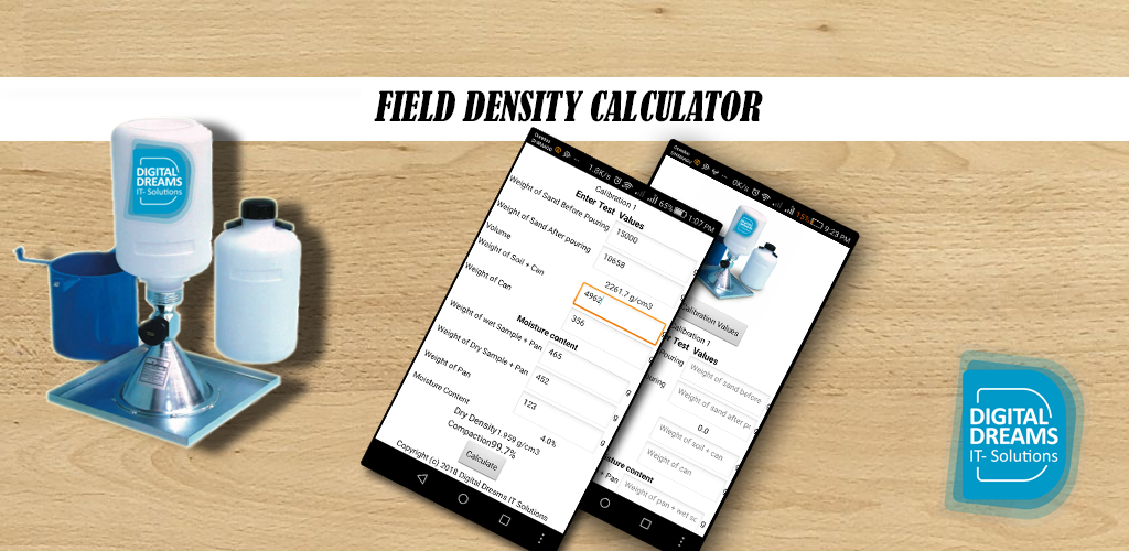 Field density Test.