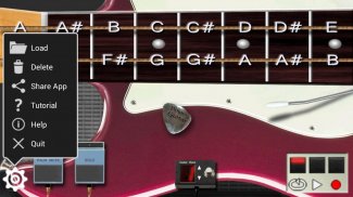 电吉他 (Power Guitar) 和弦，吉他独奏，手掌静音 screenshot 1