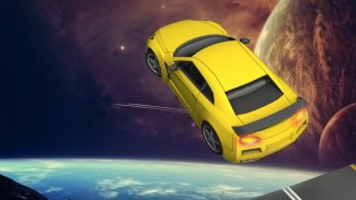 Galaxy stunt racing Game 3D screenshot 1