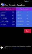 Pipe Diameter Calculator Lite screenshot 3