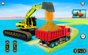 Crane Snow Excavator Simulator screenshot 1