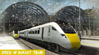 Euro Bullet Train Driver Simulator Railway Driving screenshot 0