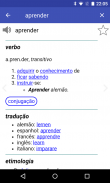 Dictionnaire portugais screenshot 3