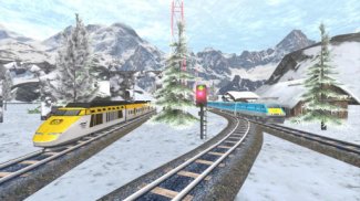Euro Tren de curse 3D screenshot 6