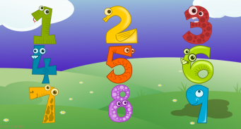 Learn numbers 1-9 (Free educational game) screenshot 1