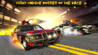 ความตาย การแข่งรถ 2020: การจราจร รถ การยิง เกม screenshot 1
