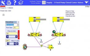 Hydraulic Circuit Simulator screenshot 7