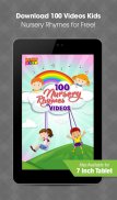 100 Videos Kids Nursery Rhymes screenshot 4