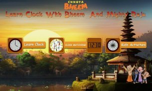 Learn Clock with Bheem screenshot 4