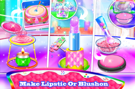 Makeup kit cakes girl games screenshot 1