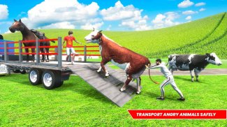 Farm Animal Truck: Zoo Games screenshot 7