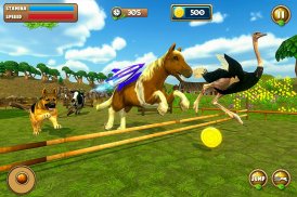 Animal Running Game 3d Offline screenshot 6