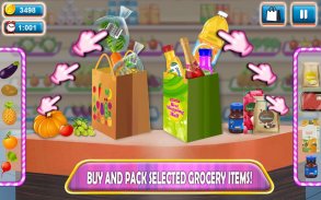 Supermarket Shopping Cash Register Cashier Games screenshot 3