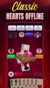 Hearts・Game Kartu Hati Offline screenshot 2