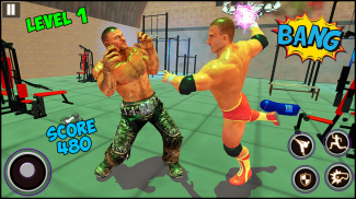 Gym BodyBuilders Fighting game : fight simulator screenshot 2