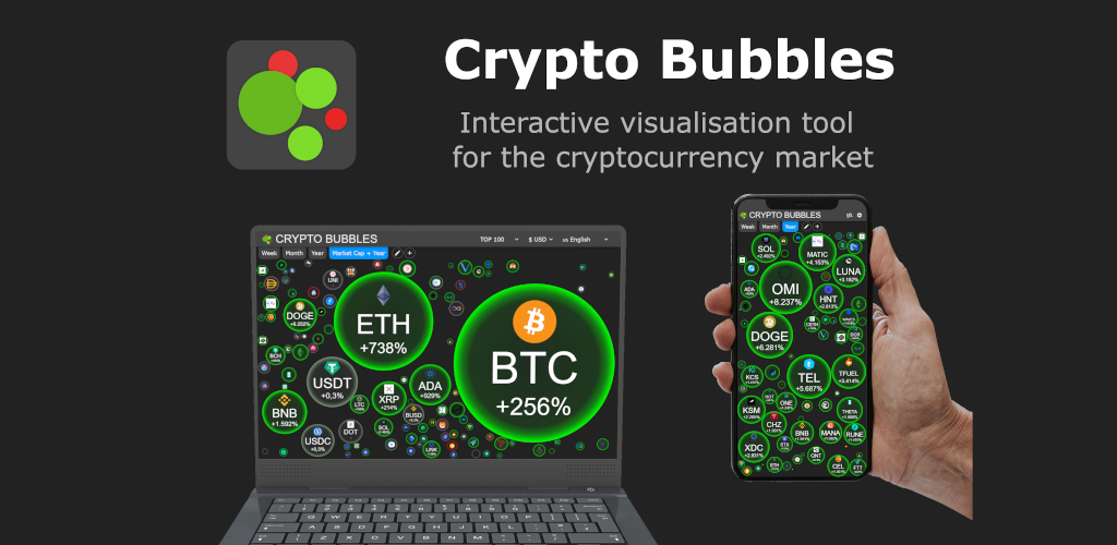 crypto bubbles app