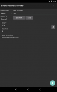Binary Decimal Converter screenshot 2