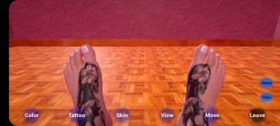 Sexy feet 3D screenshot 2