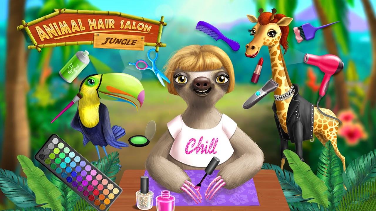Jungle Animal Hair Salon - APK datoteka Preuzmite za Android | Aptoide
