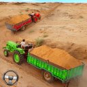 Tractor Trolley Heavy Cargo offroad Simulator Game Icon