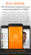 Bria Mobile: VoIP SIP Entreprise Softphone screenshot 8