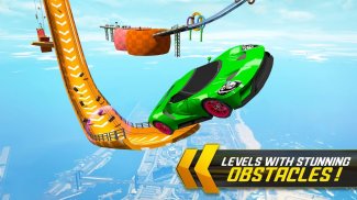 Mega Ramp Car Stunt: Impossible Car Race 3d screenshot 4