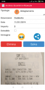 Archivio Scontrini e Ricevute screenshot 2