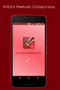Latest Bridal Mehndi Design screenshot 0