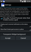 Widget for Real Oviedo screenshot 2